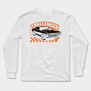 Dodge Challenger Car Long Sleeve T-Shirt